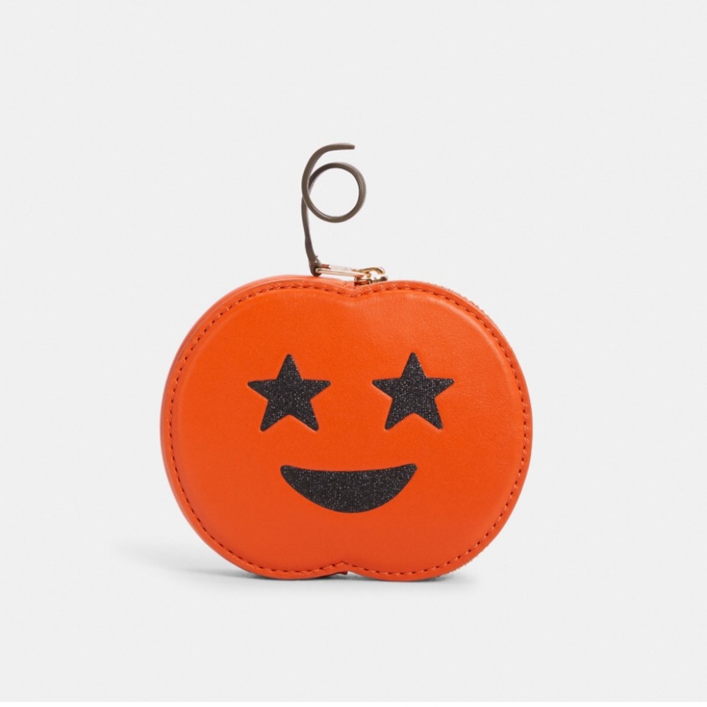 NWT Coach Jack O Lantern Coin case - Picture 2 of 4
